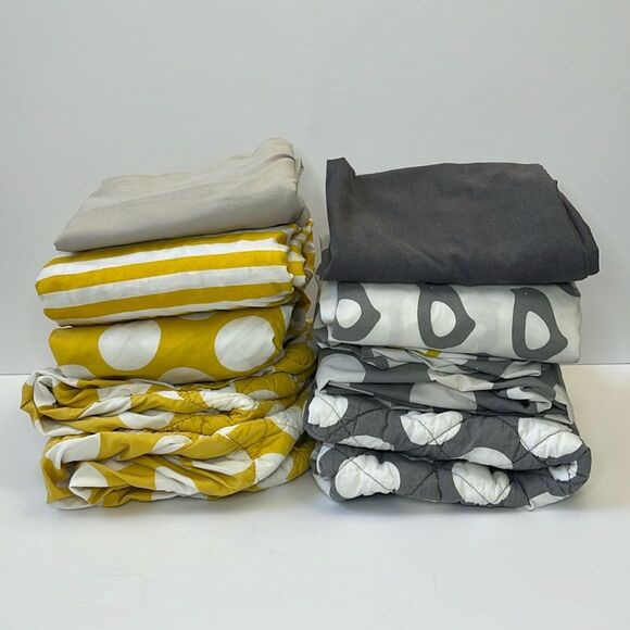 Pottery Barn Other - The Land Of Nod- Pottery Barn Not A Peep Crib Bedding sets x2